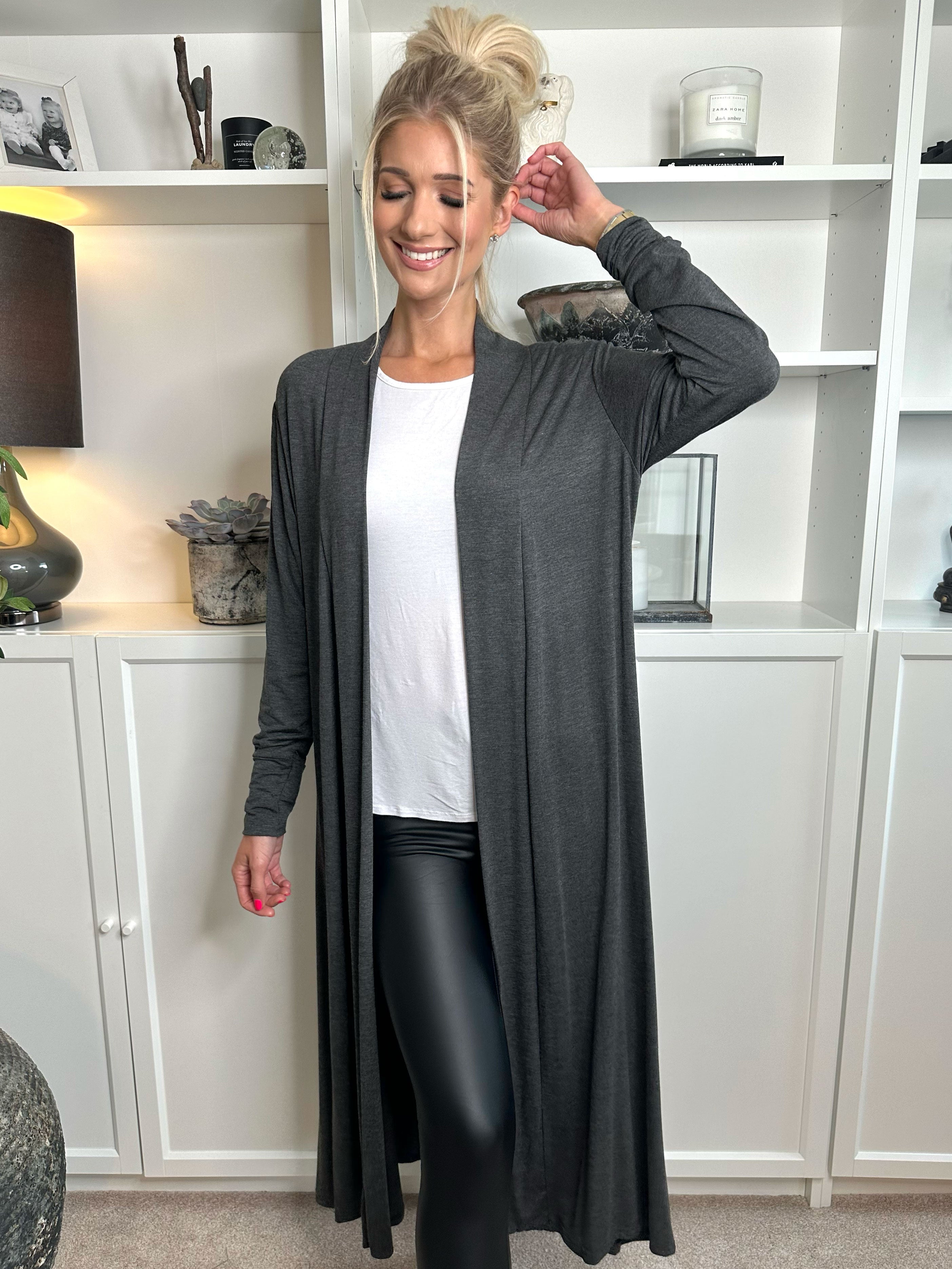 Mikkala - Lang basic cardigan (bestseller)